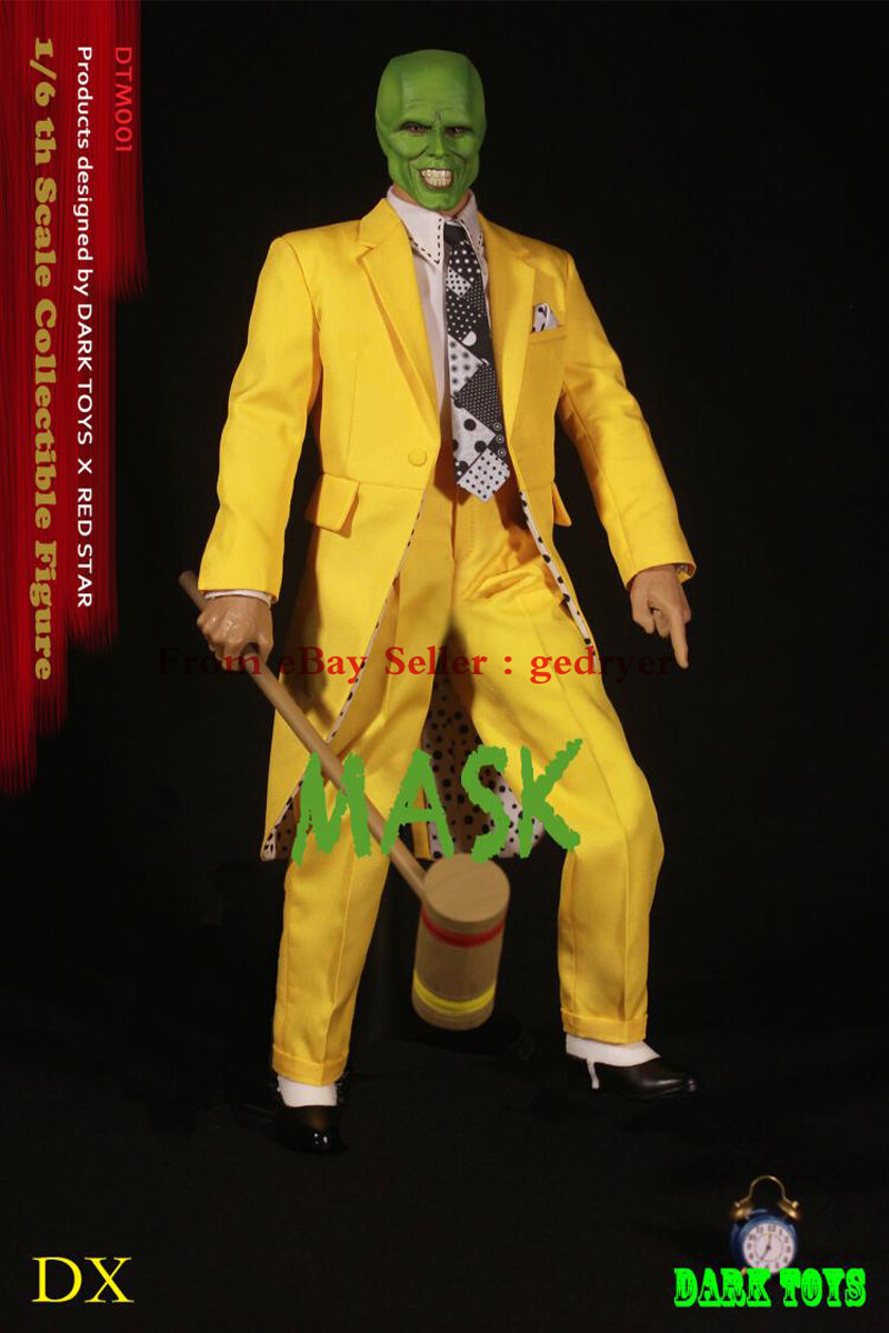 MASK 1/6スケールフィギュア DARK TOYS 1/6 Funny Mask Man DX Luxury Set Action Figure In