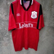Nottingham Forest 1994-96 home football shirt / jersey. XL mens.