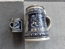 Bierkrug mit bayrischem Motiv - Unbenutzt