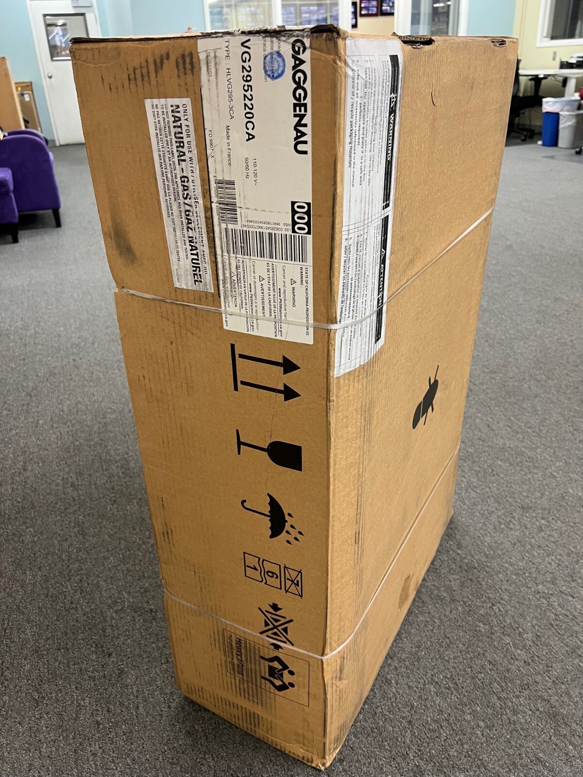 Gaggenau 200 Series VG295220CA 36" Stainless Steel Gas Cooktop 2 Year