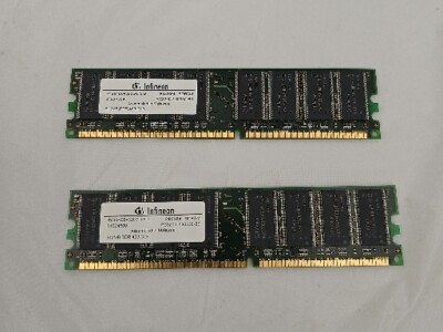 Infineon HYS64D64320GU-5-B 512MB DDR-133MHz CL2 PC3200U-30330-B0 PC Memory