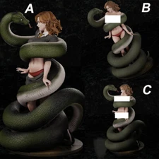 Hermione & Snake 3D Printing GK Model Kit Unpainted Unassembled Garage Kit GK