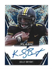 Kelly Bryant AUTOGRAPH /35 BLUE RC Missouri Tigers 2020 Leaf Flash AUTO Football