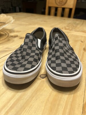 vans black and gray