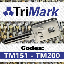 TriMark Lock Key for Camper RV Motorhome Cut to Code TM151 - TM200
