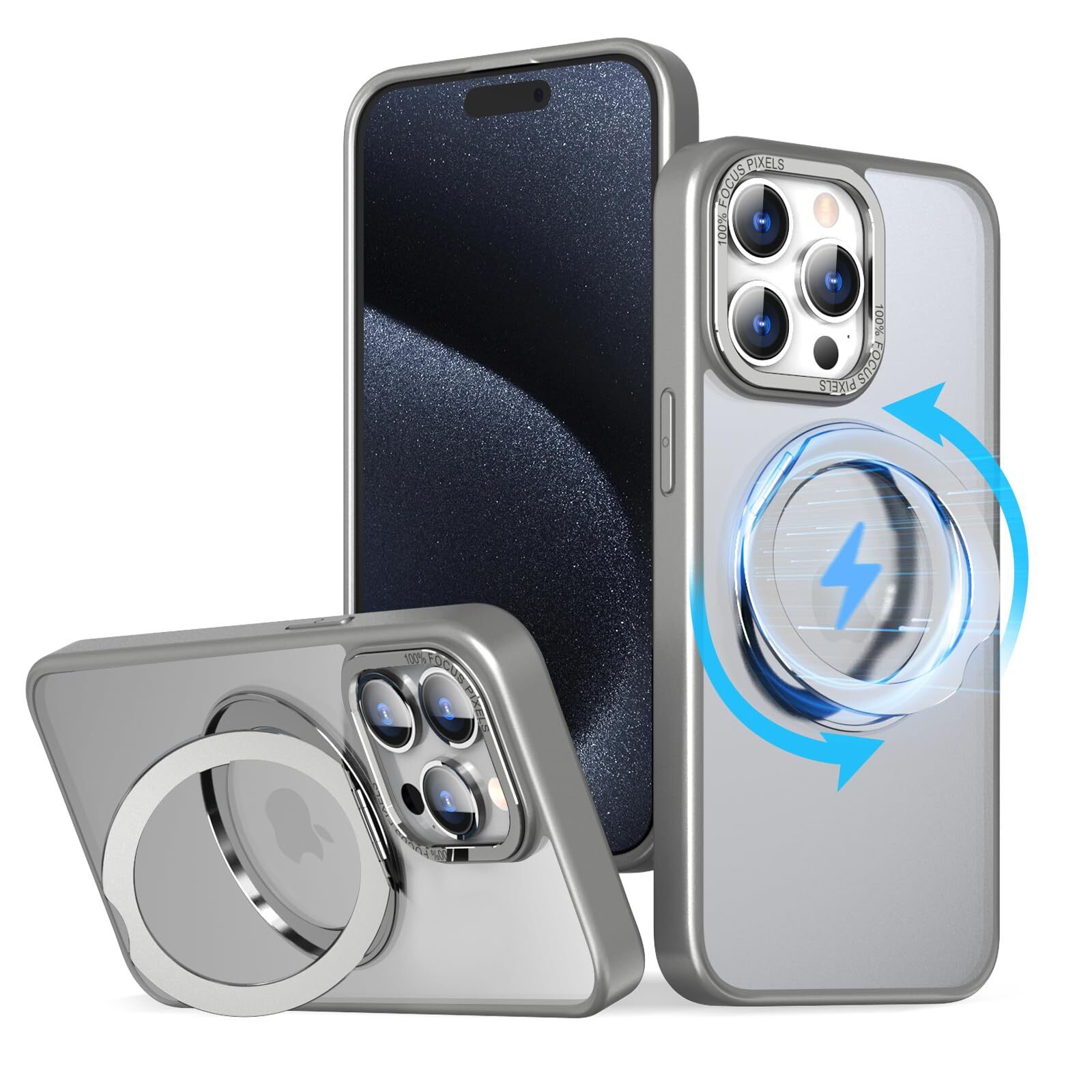 KWATUNG product case for iPhone 15 pro case magsafe compatible wireless cha 200