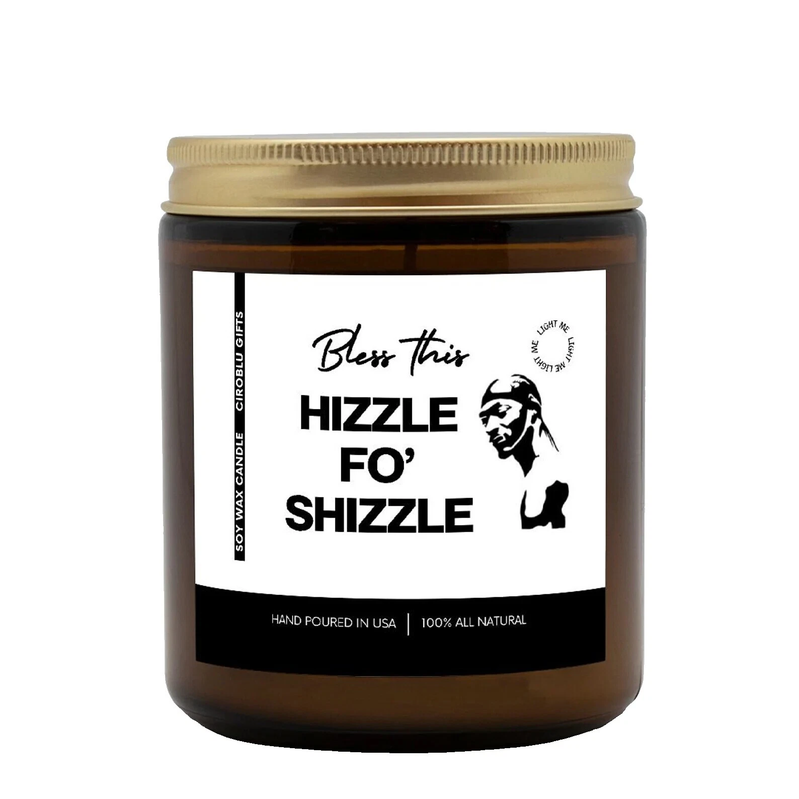 Velas de decoración de música de Cera de soja