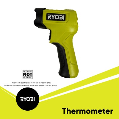 #ad Ryobi 8 inch Non Contact Infrared Digital Display Thermometer #IR003 12 $25.00