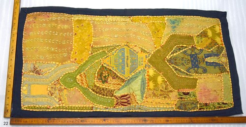 Vintage Handcrafted heavy beaded work wall handing perfect decorative. i17-69 - Picture 7 of 7