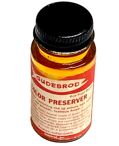 Gudebrod #111 Color Preserver One Fluid Ounce Quick Drying Non Blushing - Picture 2 of 16