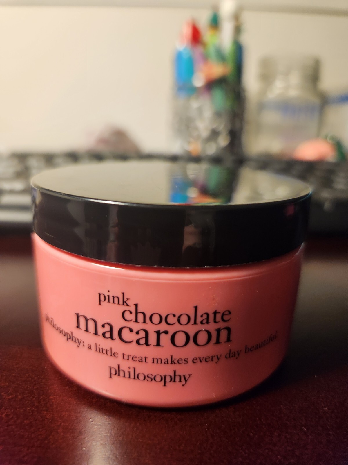 Philosophy Pink Chocolate Macaroon Glazed Body Soufflé 4 oz. Sealed New