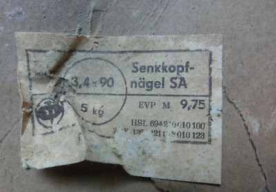 Senkkopfnägel TGL 3,4 x 90 mm Nägel ca 5 kg ein Paket