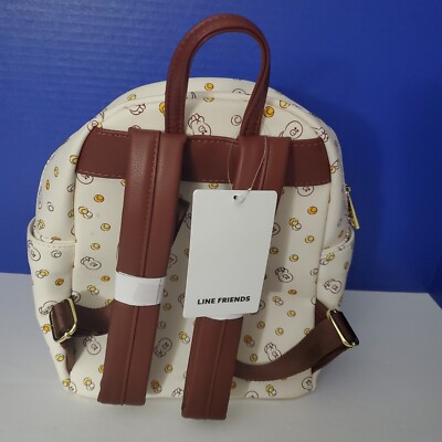 Line Friends Brown & Friends Gumball Mini Backpack and Cardholder‎ Line Friends, Brown & Friends Gumball Mini Backpack & Card  main image 4