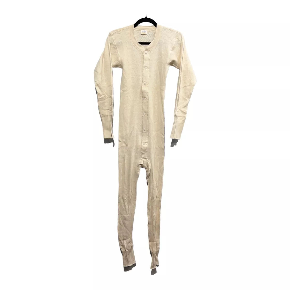Mens one piece long hotsell underwear