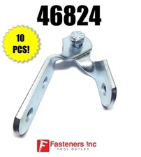 (Qty 10) 3-Hole Adjustable Hinge 4 Unistrut Channel B-Line #46824 B335 P1354A