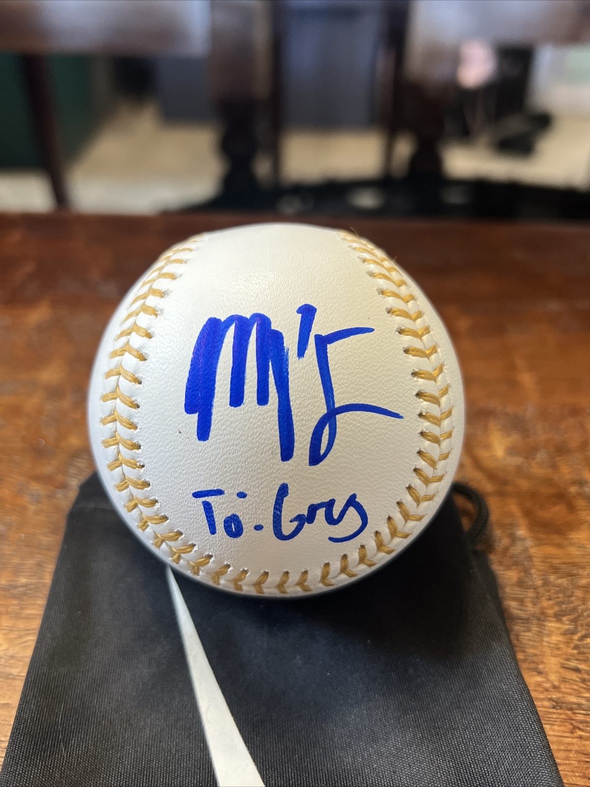Michael Porter Jr Autographed Signed Denver Nuggets Baseball Psa Dna Coa Nuggets 