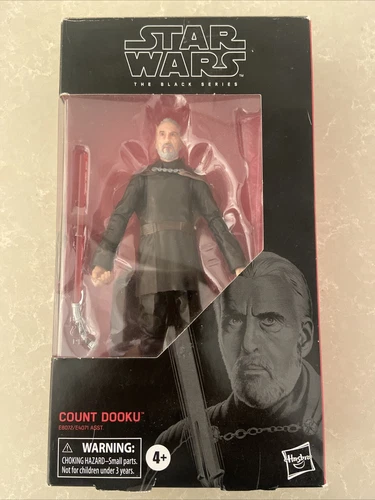 Star Wars The Black Series MIB 107 Count Dooku 6” Articulated Figure 2019