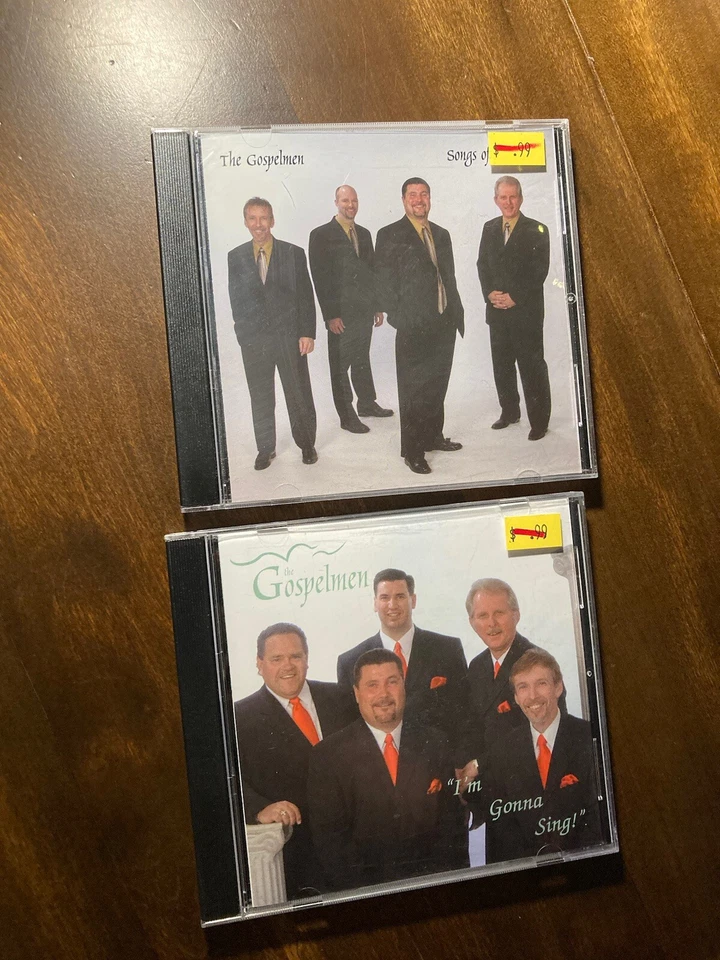 The Gospelmen CD Lot: I’m Gonna Sing & Songs Of Yesterday Genesee MI Ministries  Foto 2 de 4