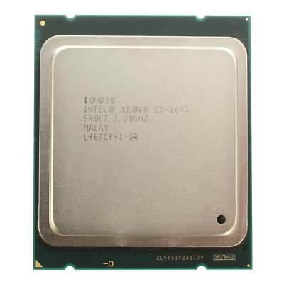 Intel CPU Sockel 2011 4-Core Xeon E5-2643 3,3GHz 10M 8 GT/s - SR0L7