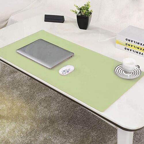 Desk Pad Mouse Pad Non-Slip PU Leather Desk Mouse Mat Waterproof Desk Protection - Picture 1 of 13