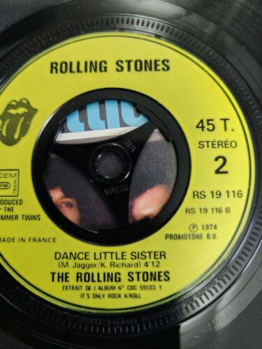 ROLLING STONES 7" AINT TO PROUD TO BEG/DANCE LITTLE SISTER - Picture 6 of 6