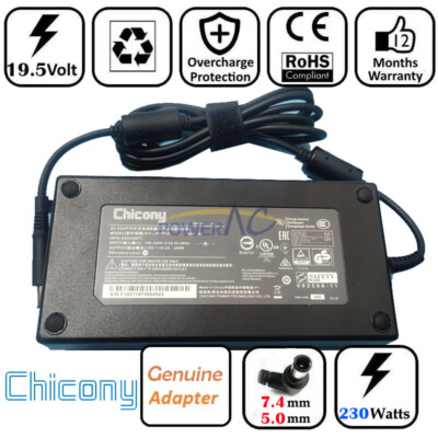 OEM MSI GE63 Raider RGB 8RE-012US GTX 1060 i7-8750H Gaming Charger