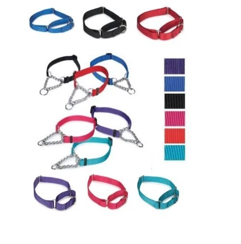 Guardian Gear Martingale Dog Collar Training No Chain Type Left - Many Colors