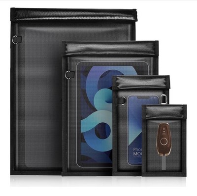 4 Pack Faraday Bags, Large Faraday Bag EMP Proof for Phones & Laptops & Tablets