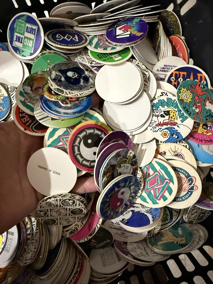 Pogs - Lot Of 56 Assorted Pogs / Milk Caps/ Whammer Slammers/ Power Caps - Image 4 of 4