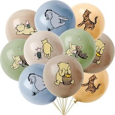Classic Winnie Balloons for the Pooh Baby Shower Decorations 12 Inches Winnie Ba