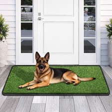 Artificial Grass Mat, Dog Grass Pee Pads, Fake Grass Pad for Pets Potty Train...
