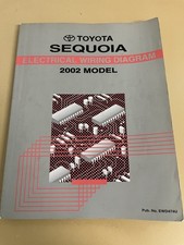 2002 Toyota Sequoia Electrical Wiring Diagram Service Manual
