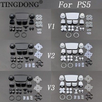 Dpad and ABXY Jelly Button For PS5 Controller R1 L1 R2 L2 Direction Key For PS5