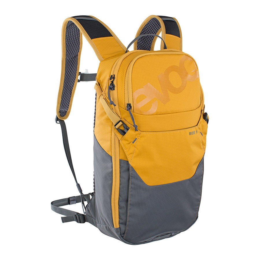 EVOC Ride 8L Hydration Backpack with Ventilated Back System - Bike Helmet Holder 21290₽