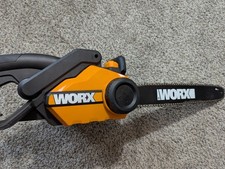 Worx WG304.2 Corded 15 Amp Electric 18" Chainsaw, 3/8" Pitch