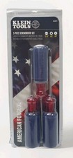 Klein Tools American Forged 3-Piece Screwdriver Set Limited Edition 8544374