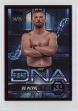 2025 Topps UFC Knockout Fight DNA Red 14/25 Bo Nickal #FD-11