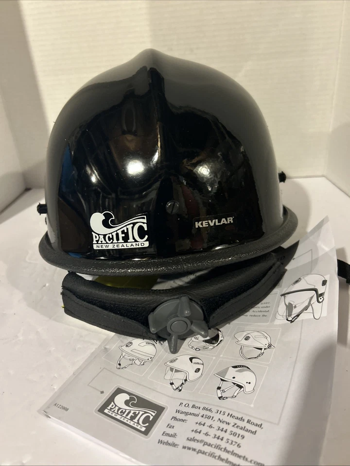 Casco de rescate Pacific Helmets R3 Kiwi negro Foto 3 de 4
