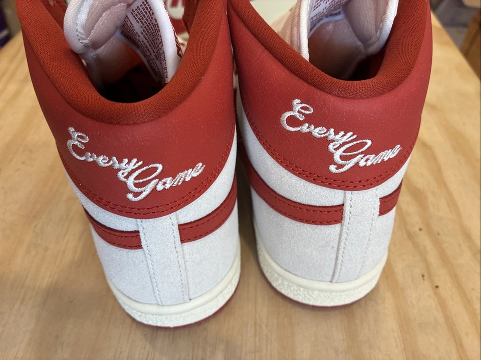 4262) Nike Jordan Air Ship PE SP Every Game Dune Red DZ3497-106 Men's Size 7.5 - Image 4 of 4