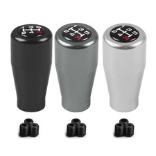 Schaltknauf 5 Gang Manuell MT Schalthebel Knauf mit Adapter M8 M10 M12 Neu