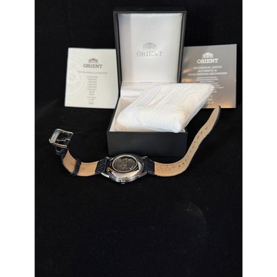 ORIENT Bambino F6T2-UAA0 Automatic Open Heart Black Watch for sale