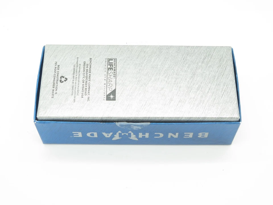 Caja vacía solo para navaja de bolsillo plegable Benchmade USA 111 H2O clase azul Foto 3 de 4