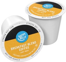 Amazon Brand - Light Roast Coffee Pods, Breakfast Blend, Compatible with Keurig