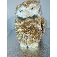 A Douglas Cuddle Toys Brown Burrowing Owl Plush Stuffed Animal Woodland Bird