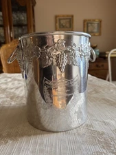 Rare Vintage Dom Perignon Champagne Pewter Ice Bucket  