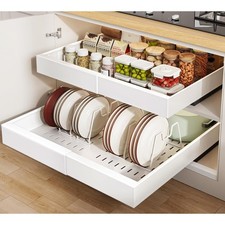 Pull out Cabinet Organizer 21"Deep With Raising Pad for Framed Cabinets
