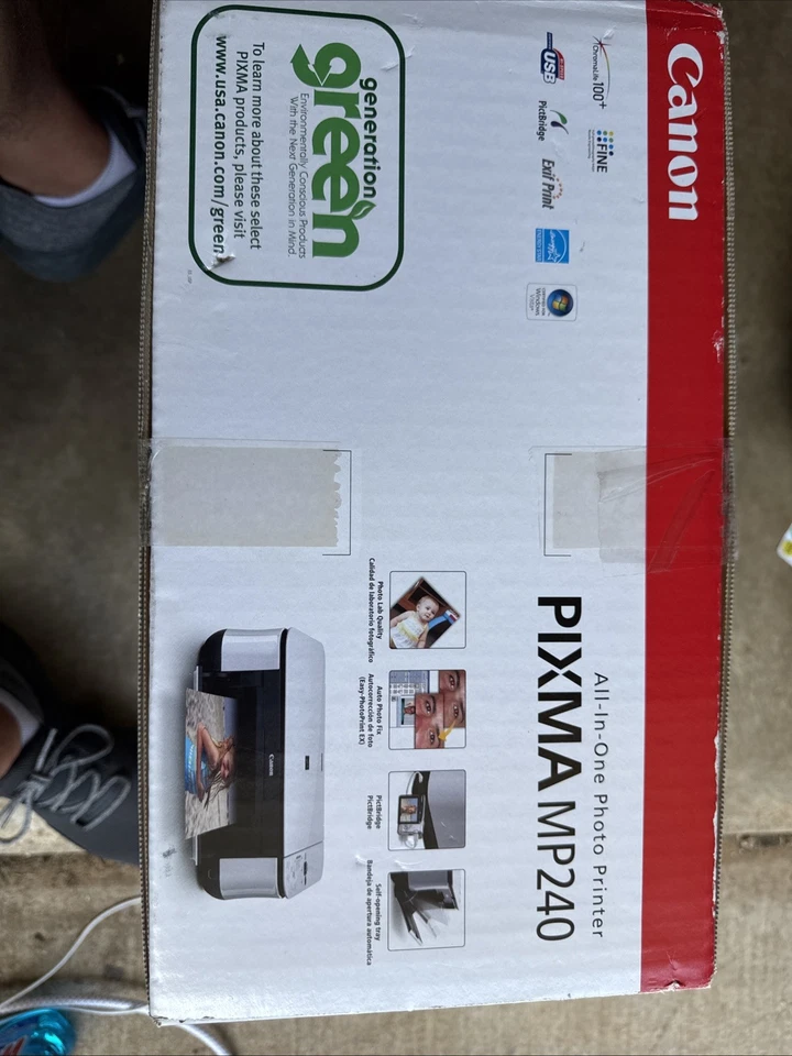 Canon PIXMA MP240 All-In-One Photo Printer New In box - Image 4 of 4