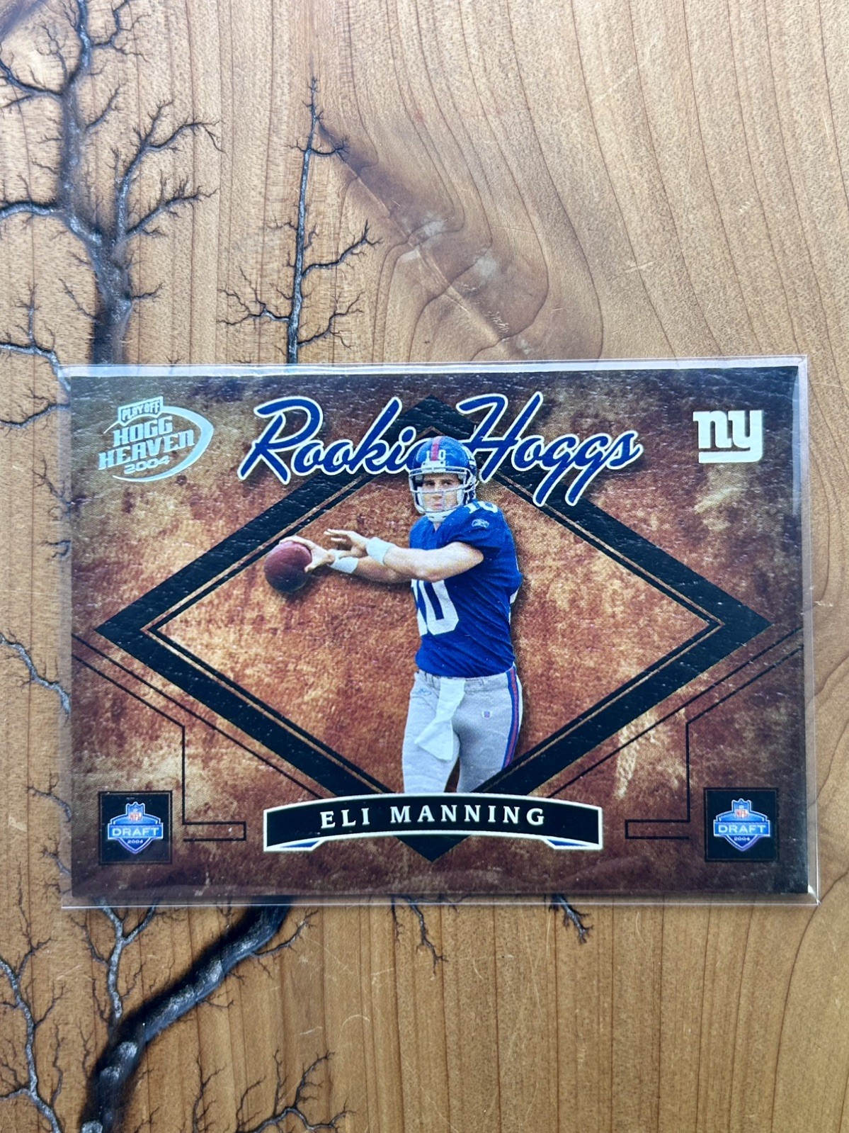 Eli Manning Playoff Hogg Heaven Rookie Hoggs #RH1 Rookie Hoggs