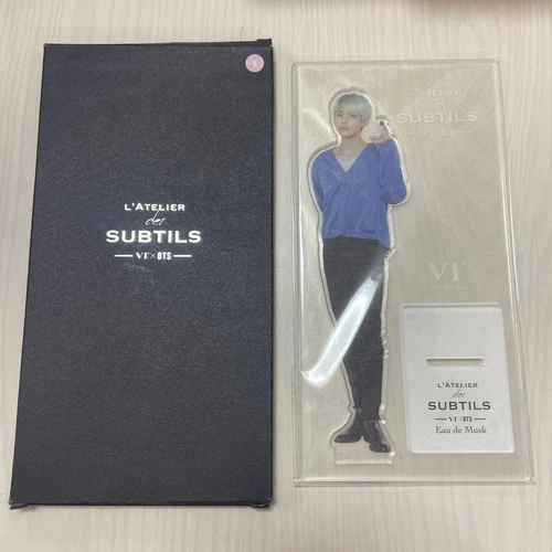 Figura de pie acrílico BTS V (Taehyung) exhibición de ídolos K-Pop de Japón