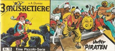   3 MUSKETIERE #14 Durch die Wüste, Dargatz 1992 PICCOLO-COMICHEFT NEU